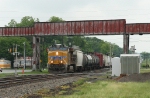 NS NB freight going under the old ACL (AB&A?) bridge